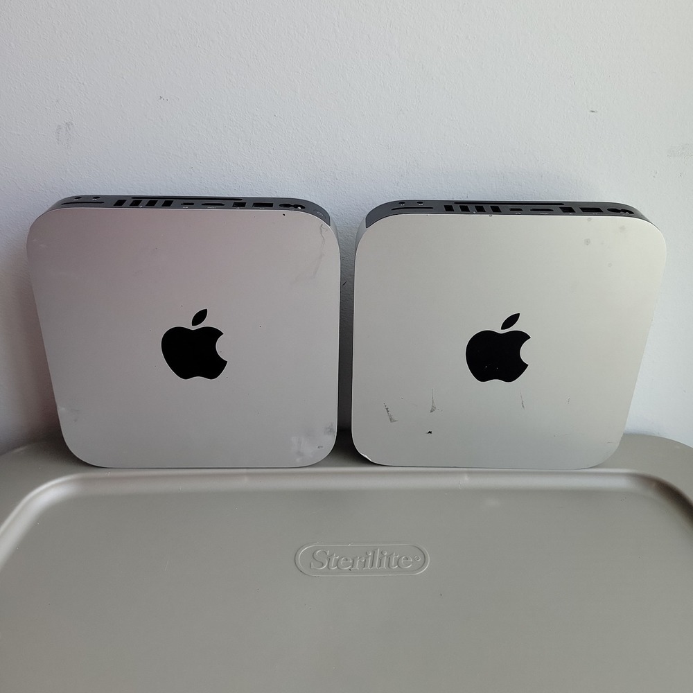 Lot of 2 Apple Mac Mini A1347 For Parts Or Repair - Read Description